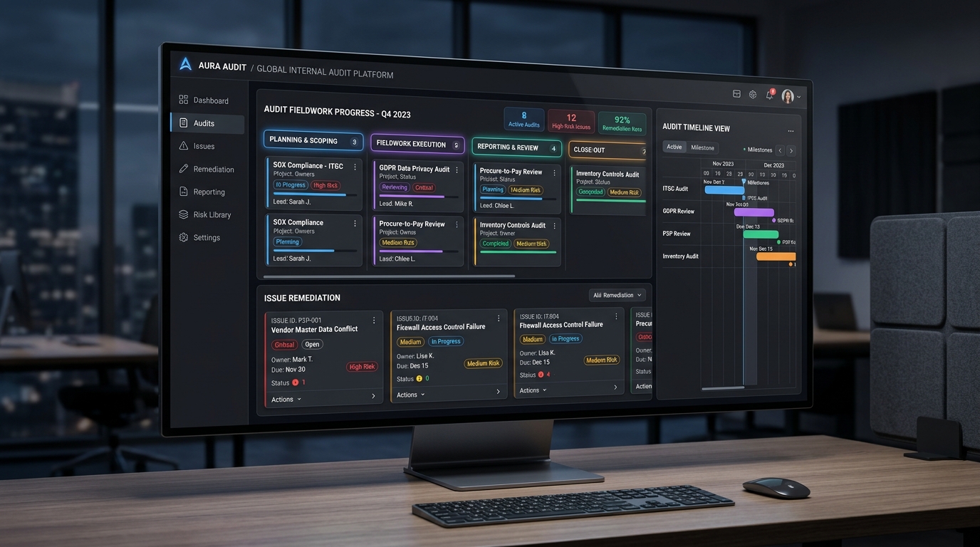 Audit Management Interface